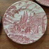 Antique dessert plates