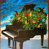 Original Polish poster "All that music" Olbinski 1978