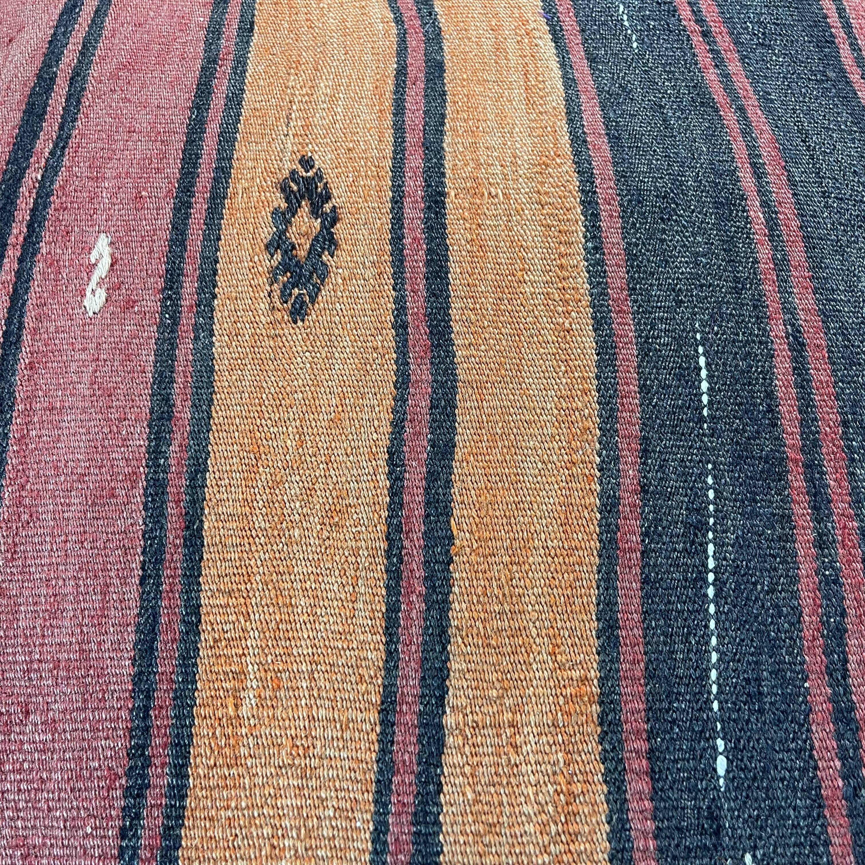 Vintage Turkish KIlim Cushion Cover, 60x60 cm