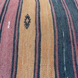 Vintage Turkish KIlim Cushion Cover, 60x60 cm