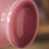 Soliflore en opaline rose