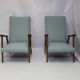 Paire de fauteuils scandinave années 50