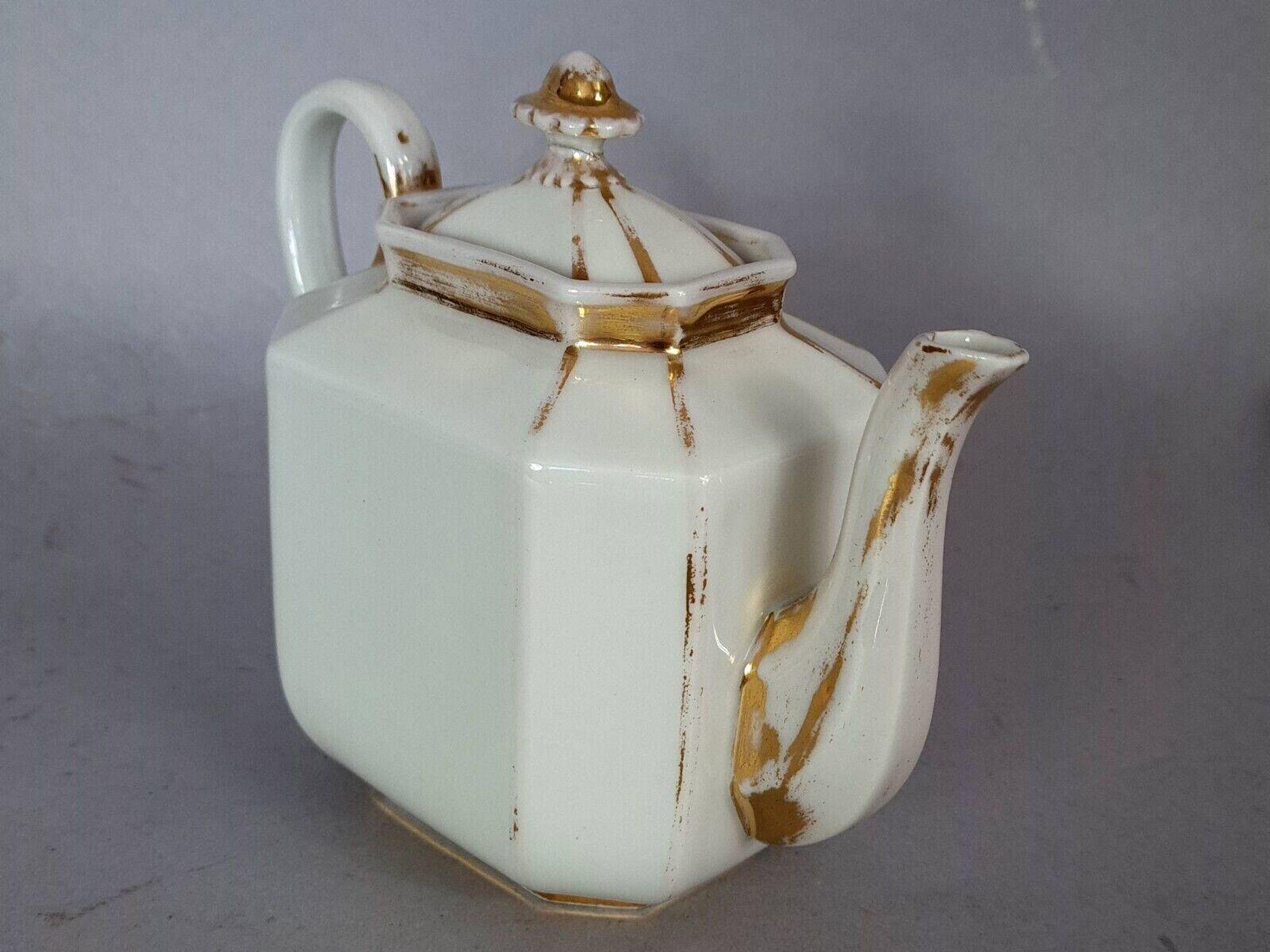 Antique Paris porcelain tête-à-tête coffee service. Very good condition S988