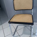 Suite 4 chairs cesca B32 Marcel Breuer vintage 1990