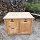 Central island / Saucepan storage unit