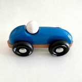 Set of 3 wooden cars