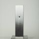 Brushed aluminum table lamp, France 1970s