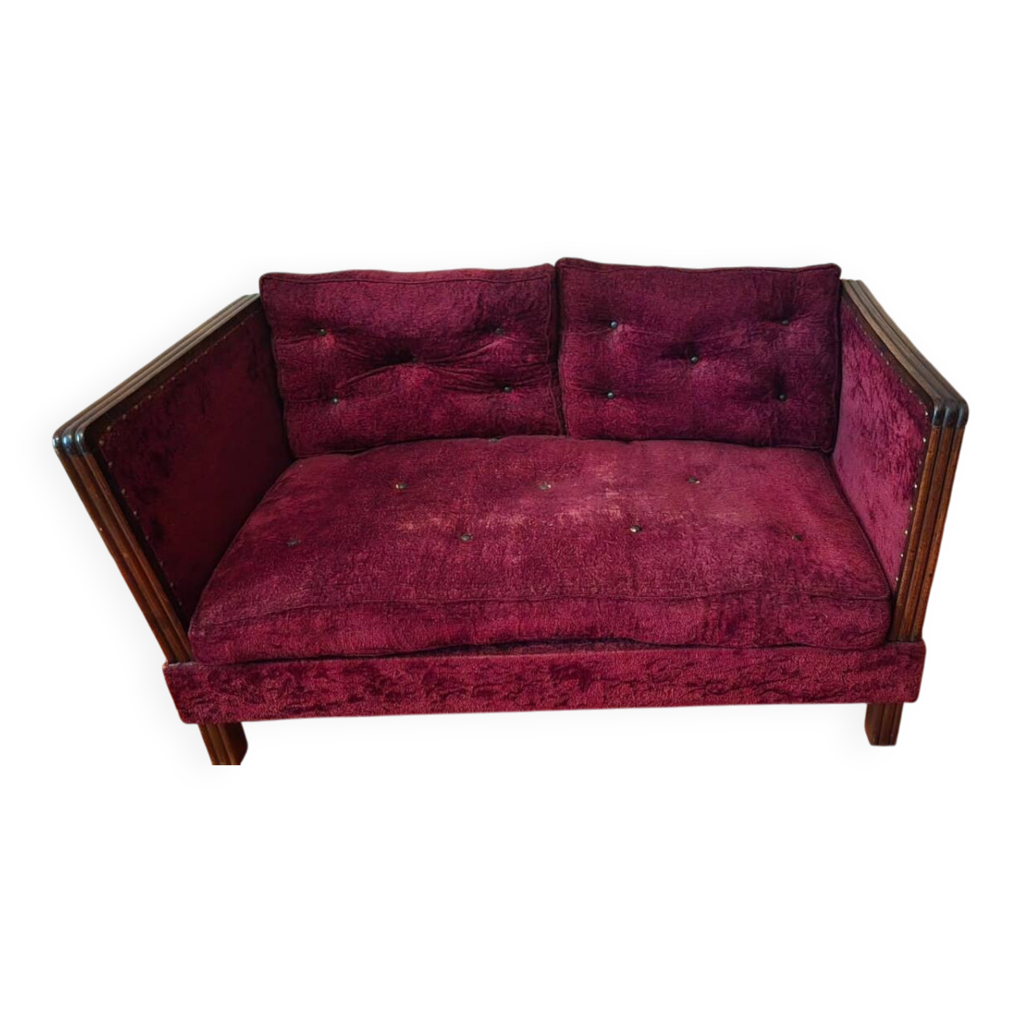 Vintage convertible sofa bed