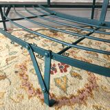 Quarter moon plant door