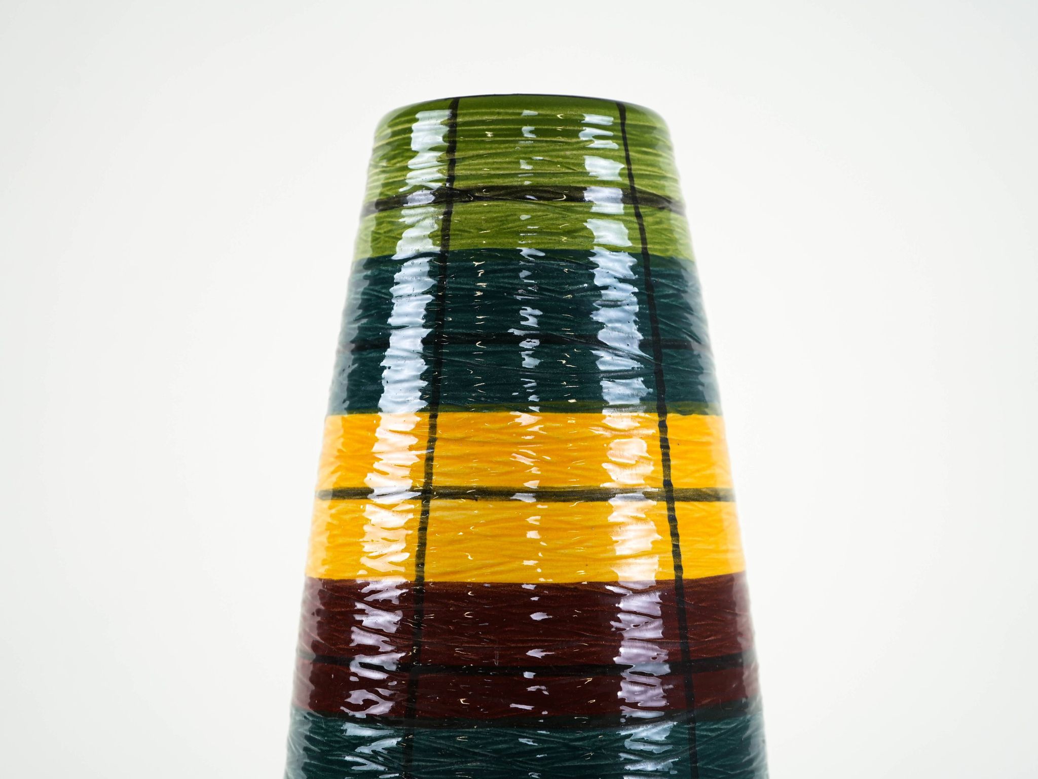 Vase en céramique, Allemagne de l'Ouest années 1960