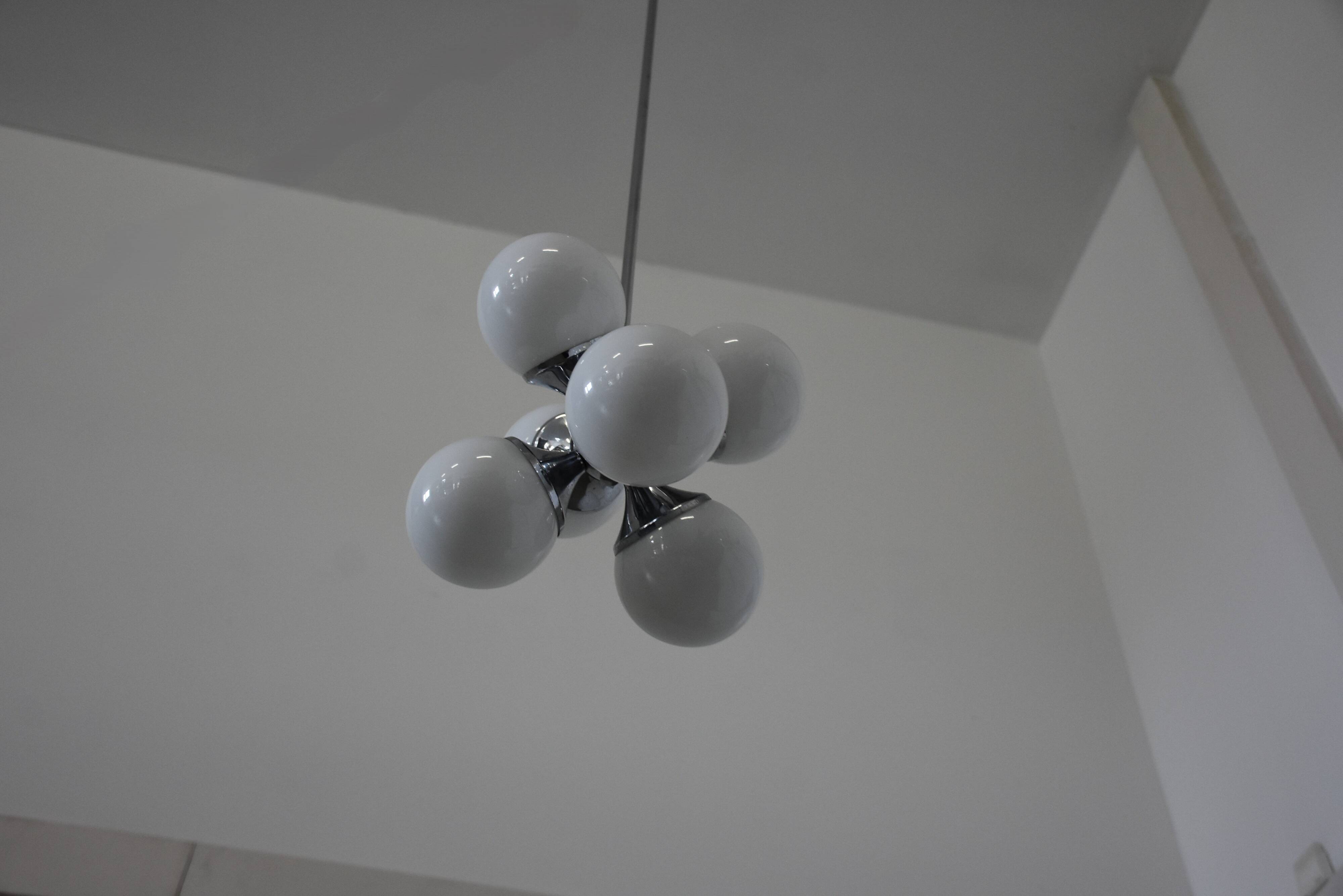 Mid Century Sputnik lamp 70s