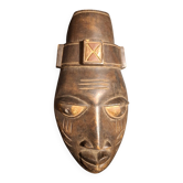 Ancient Luba tribal mask DRC