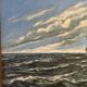 Tableau marine bateau en mer