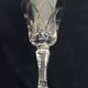 Set of 9 glasses of white wine in crystal of Saint Louis camargue model