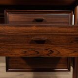 Mid-Century Rosewood Freestanding Desk Model 207 by Arne Vodder for Sibast,