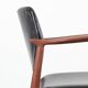 Pair of Scandinavian teak armchairs, model 66
