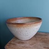 Stoneware salad bowl from Puisaye Jean-Pierre Prud'homme