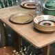 Old folding table