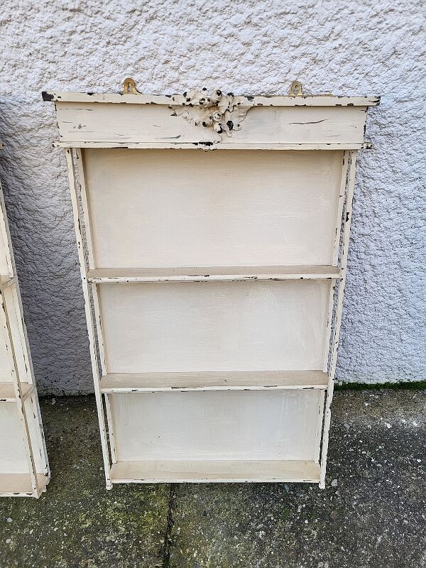 Pair of wall shelves