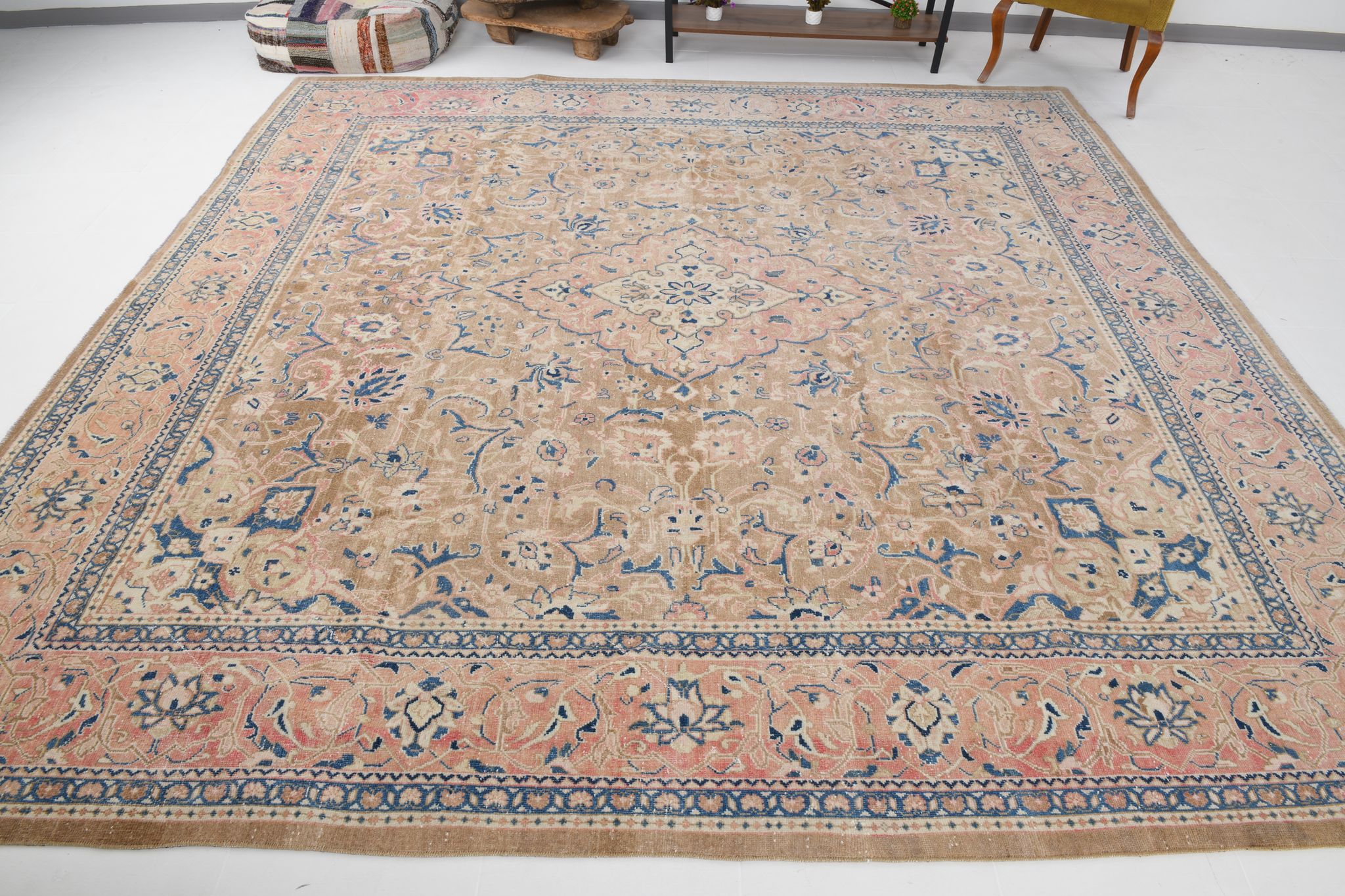 10X10 Square Turkish Rug 326x320Cm