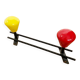 Coat rack balls