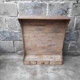 Rustic wall shelf