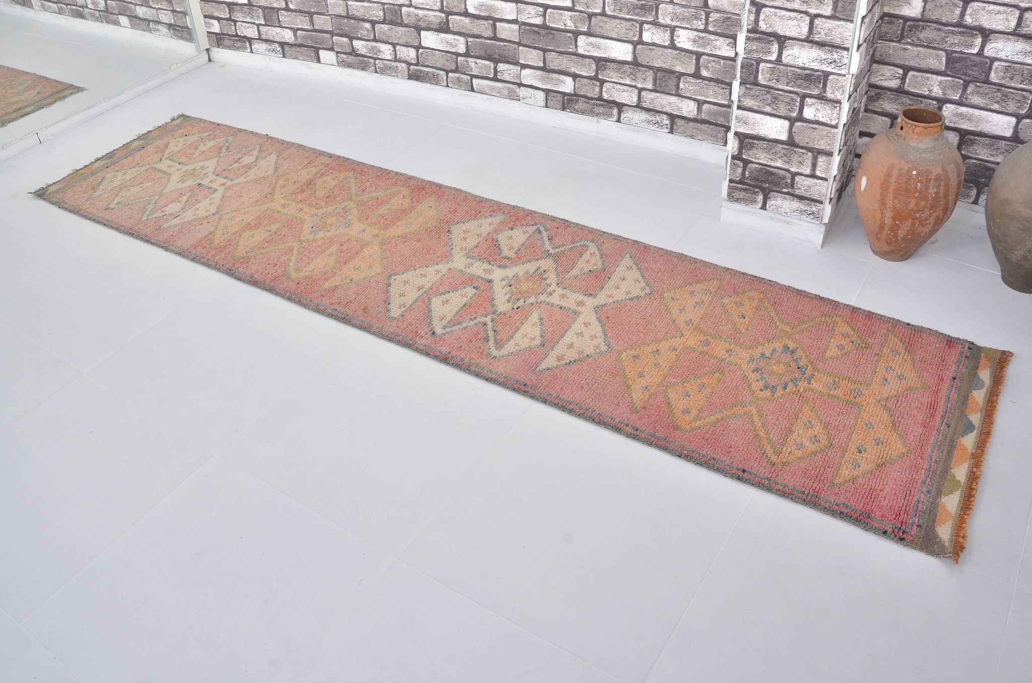 Turkish Anatolian Hallway Runner sku 2273