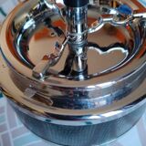 Cendrier vintage à roulette Soveno