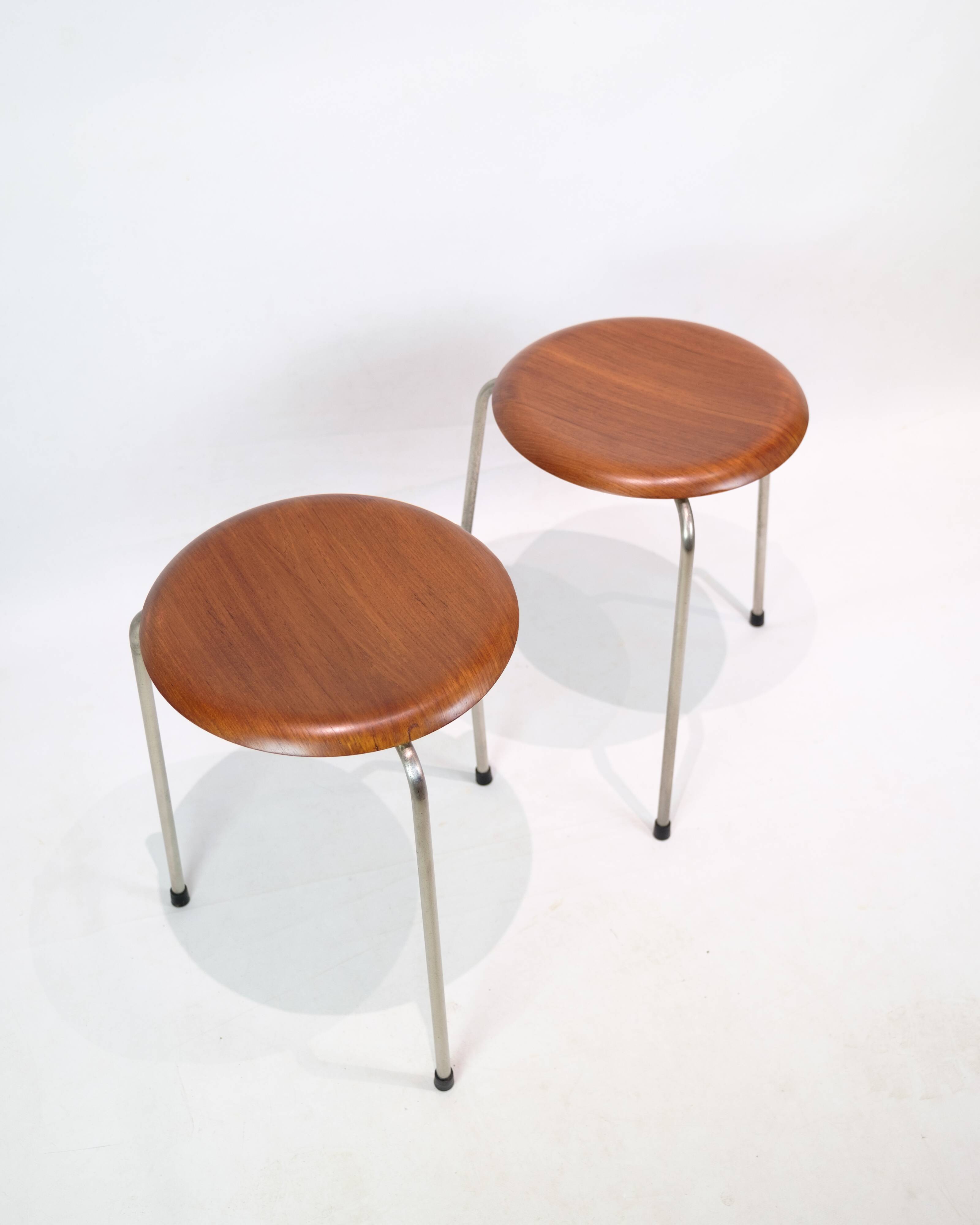 スツール Arne Jacobsen 3170 Teak FRITZ HANSEN ARNE JACOBSENアルネ・ヤコブセン 1969' VINTAGE 3170 TEAK