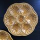 Lot 2 oyster plates Sarreguemines