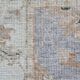 Handmade Beige & Grey Wool Runner Rug, Oriental Hallway Carpet 70x292 cm