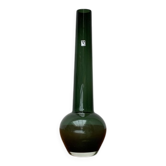 Mid-century German minimalist glass vase by Gral, 1960s.