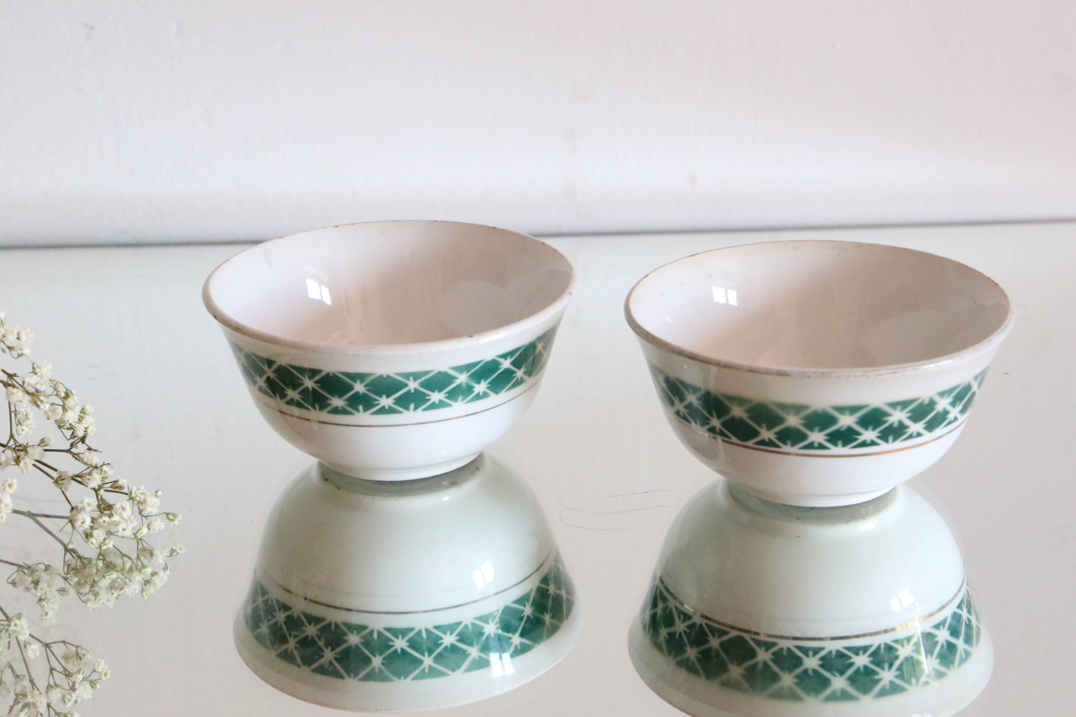 Pair of ceramic cups