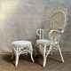 Fauteuil +repose pieds Emmanuelle
