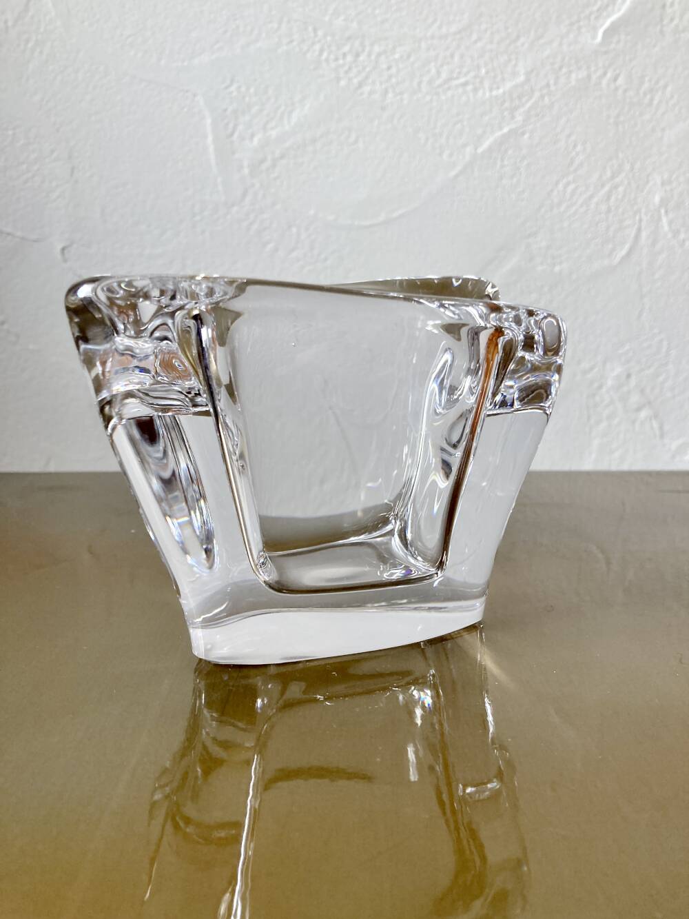 Crystal ashtray from Bayel, 1970s