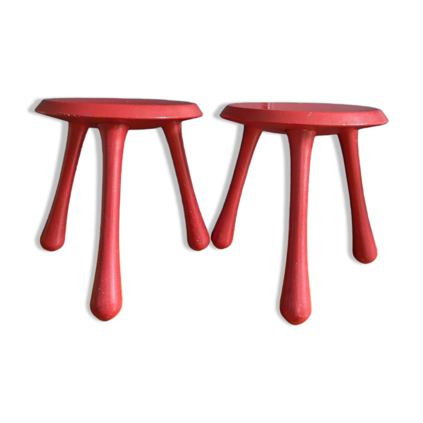 2 Ingvar Kamprad stools for Habitat