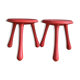 2 tabourets Ingvar Kamprad pour Habitat