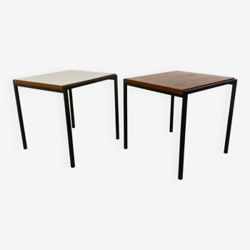 Mid-Century Modernist Side Tables from Pastoe, 1950s, Set of 2