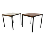 Mid-Century Modernist Side Tables from Pastoe, 1950s, Set of 2