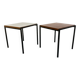 Tables d'Appoint Modernistes Mid-Century de Pastoe, 1950s, Set de 2