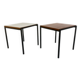 Mid-Century Modernist Side Tables from Pastoe, 1950s, Set of 2