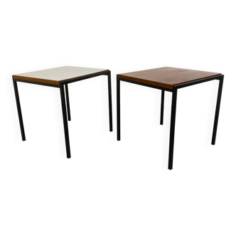 Mid-Century Modernist Side Tables from Pastoe, 1950s, Set of 2