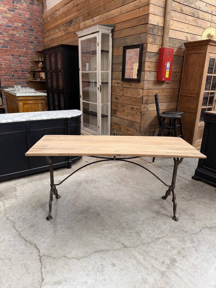 Bistro table from the early 20th century.