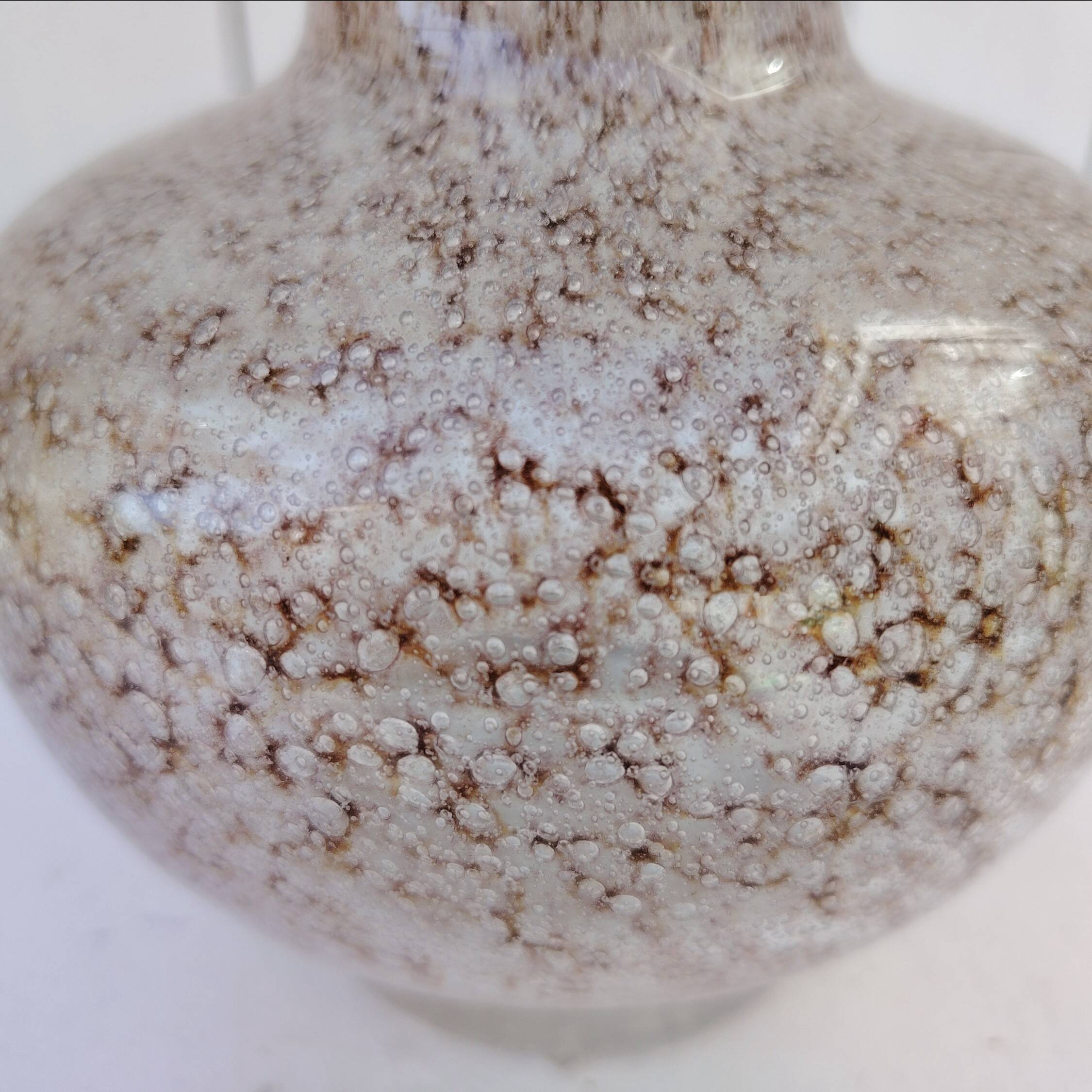 Baluster vase, Daum Nancy, Lorraine cross, vintage