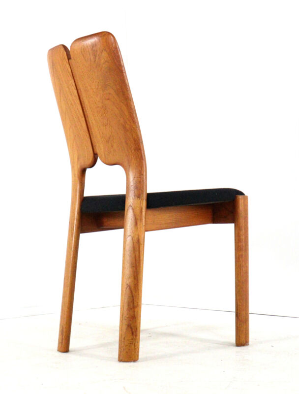 Set of 4 Danish Dining Chairs 'Ronum' - mid century modern in teak
