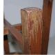 Tabouret paillé « moderniste » années 50's