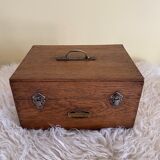 Old portable pharmacy box