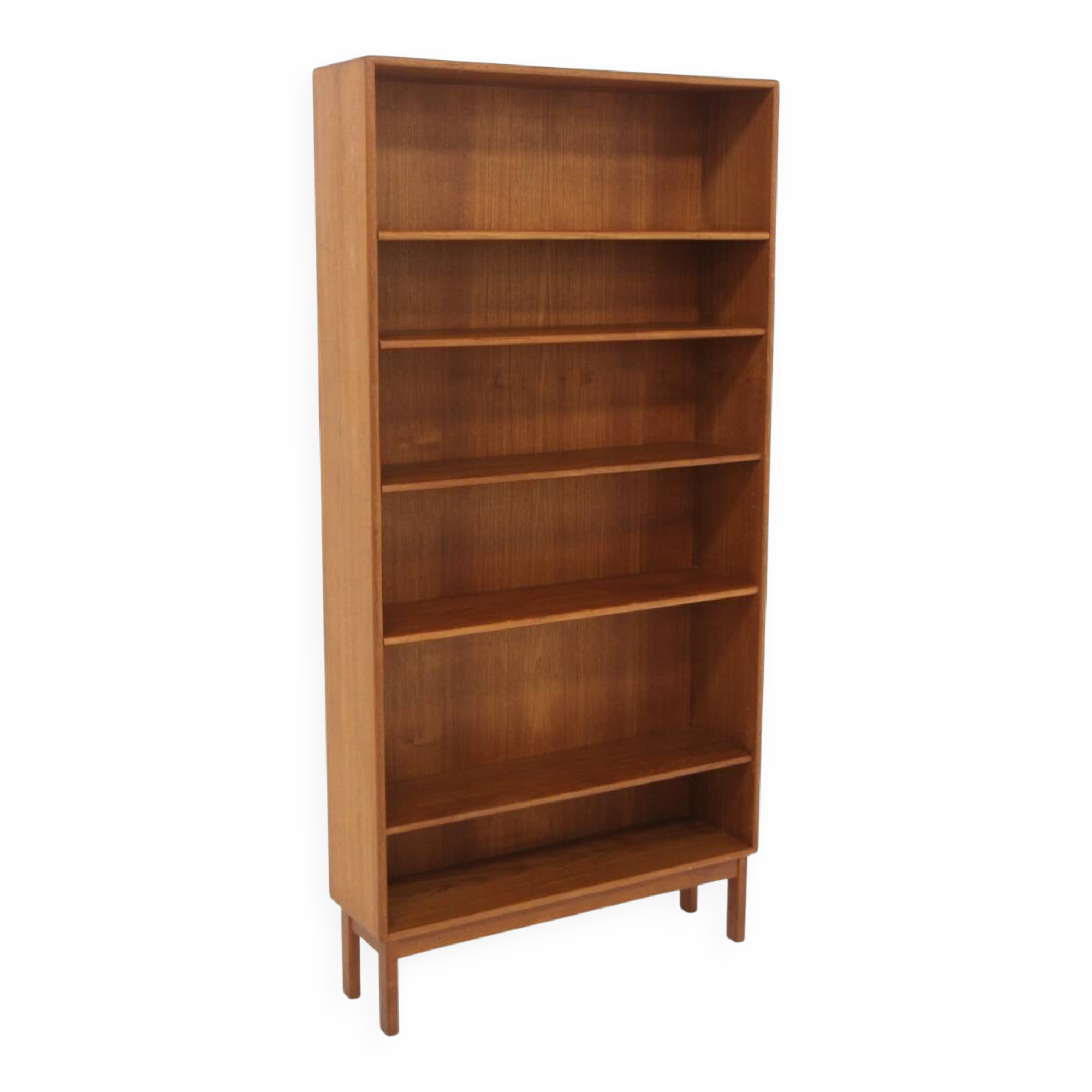 Scandinavian teak library, Wirserums Nya Möbelfabrik, Sweden, 1960