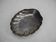 Old French silver metal shell empty pocket d&r old French silver metal shell