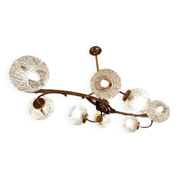 Grand lustre maison Arlus années 40/50
